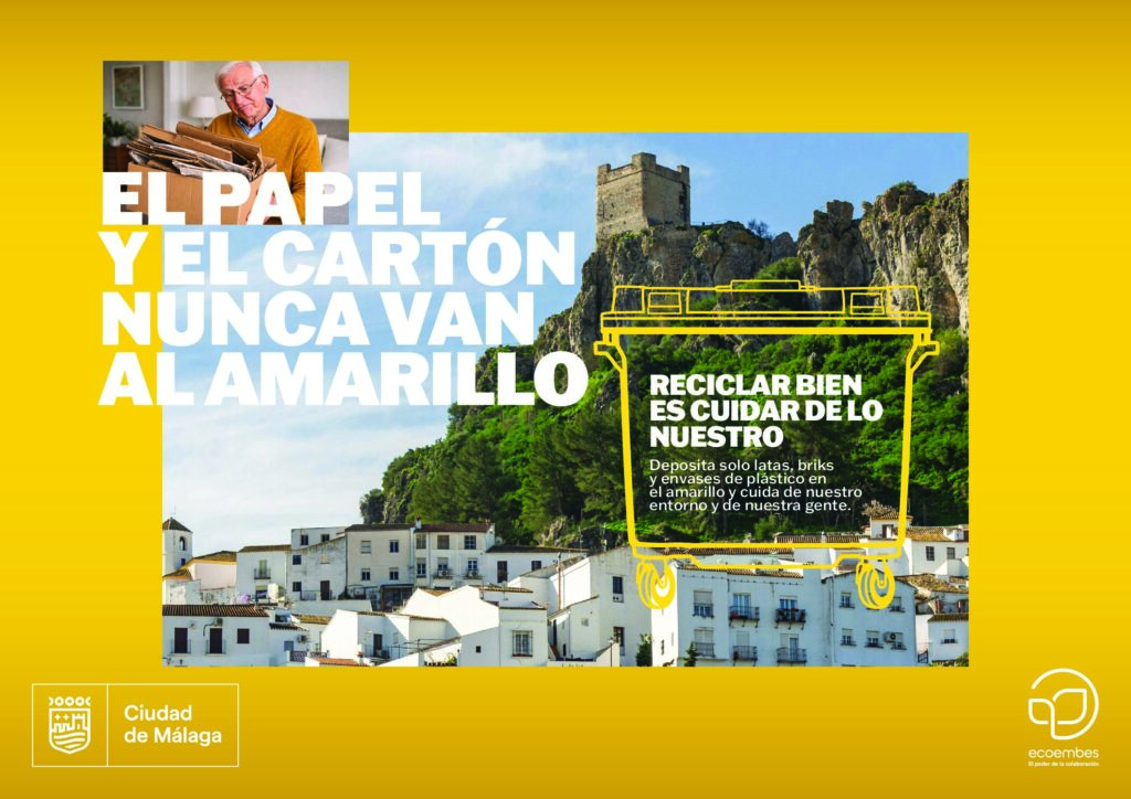 MEDIA PÁGINA IMPROPIOS PAPEL CARTON AMARILLO